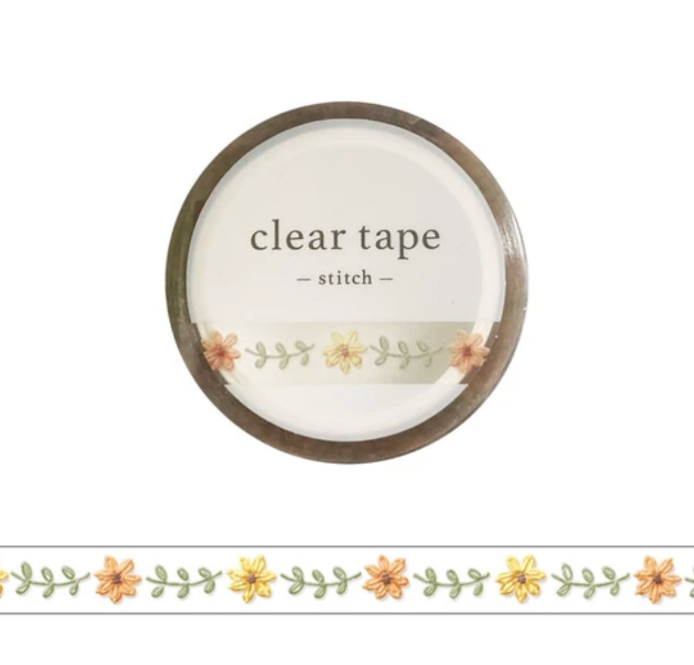 Stitch Hana #2 Clear 7mm (Thin) Washi Tape