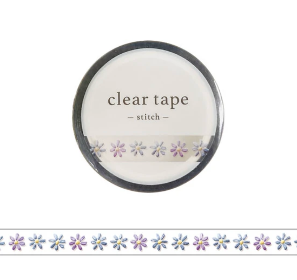 Stitch Hana #3 Clear 7mm (Thin) Washi Tape