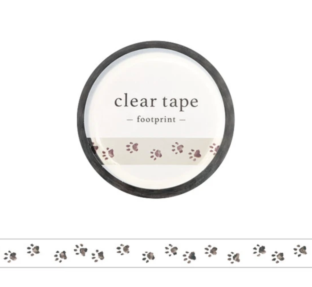 Footprint 7mm (Thin) Washi Tape