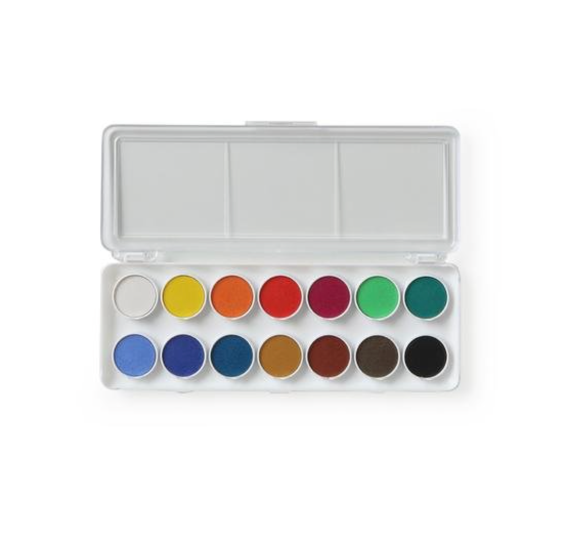 Watercolor Set - 14 Colors