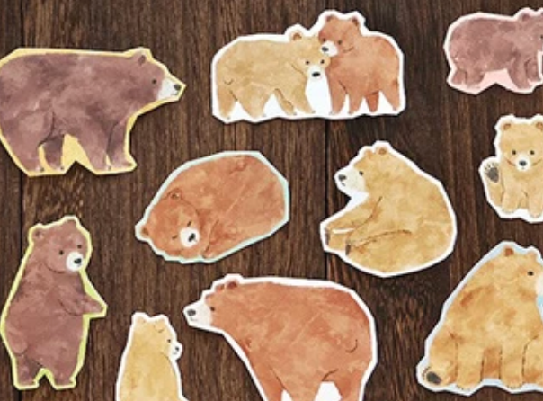 Ciao Stickers - Bear