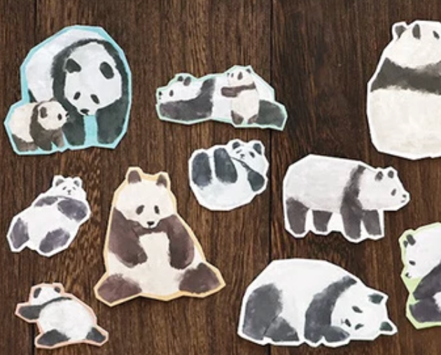 Ciao Stickers - Pandas