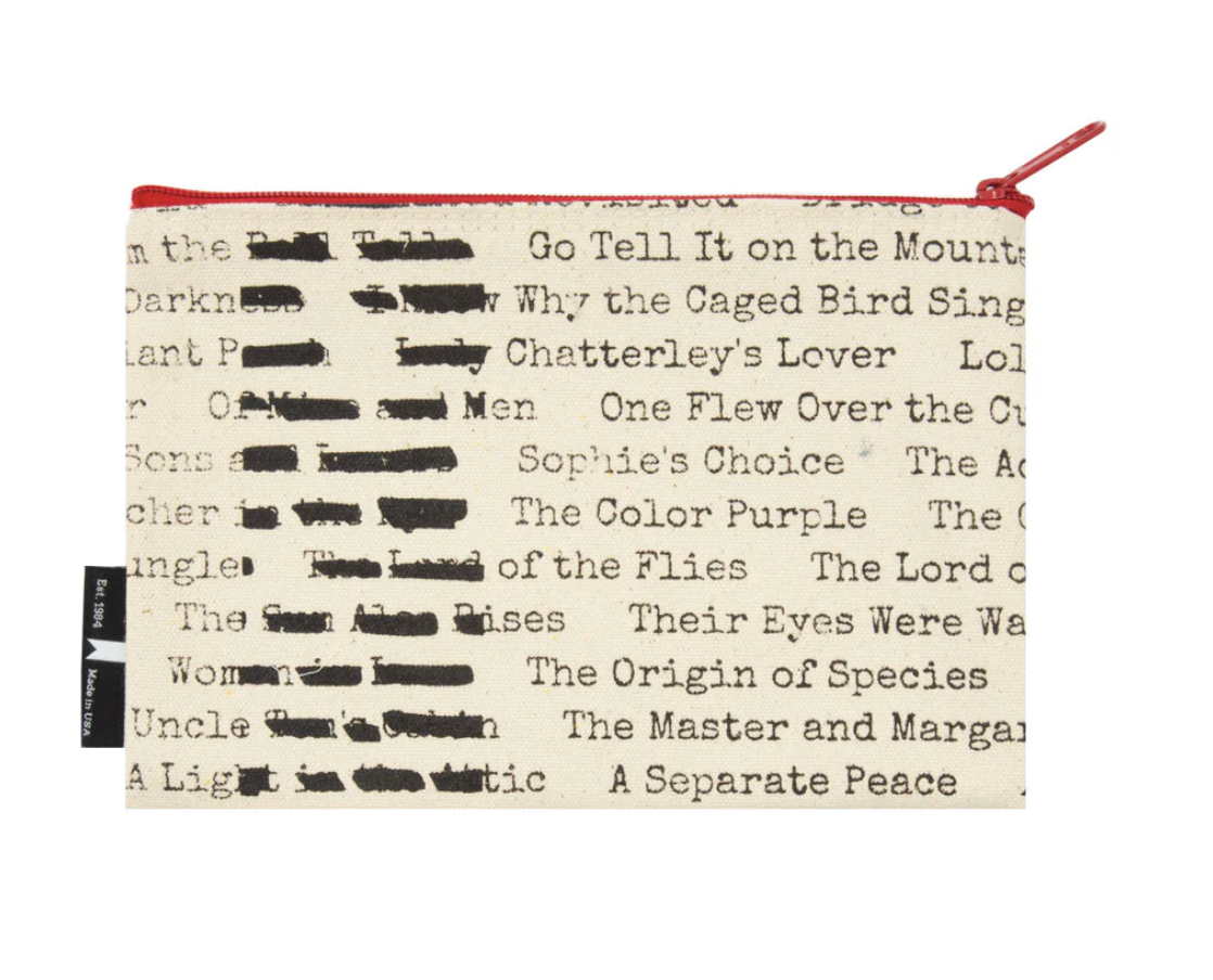 Banned Books Pen Pouch
