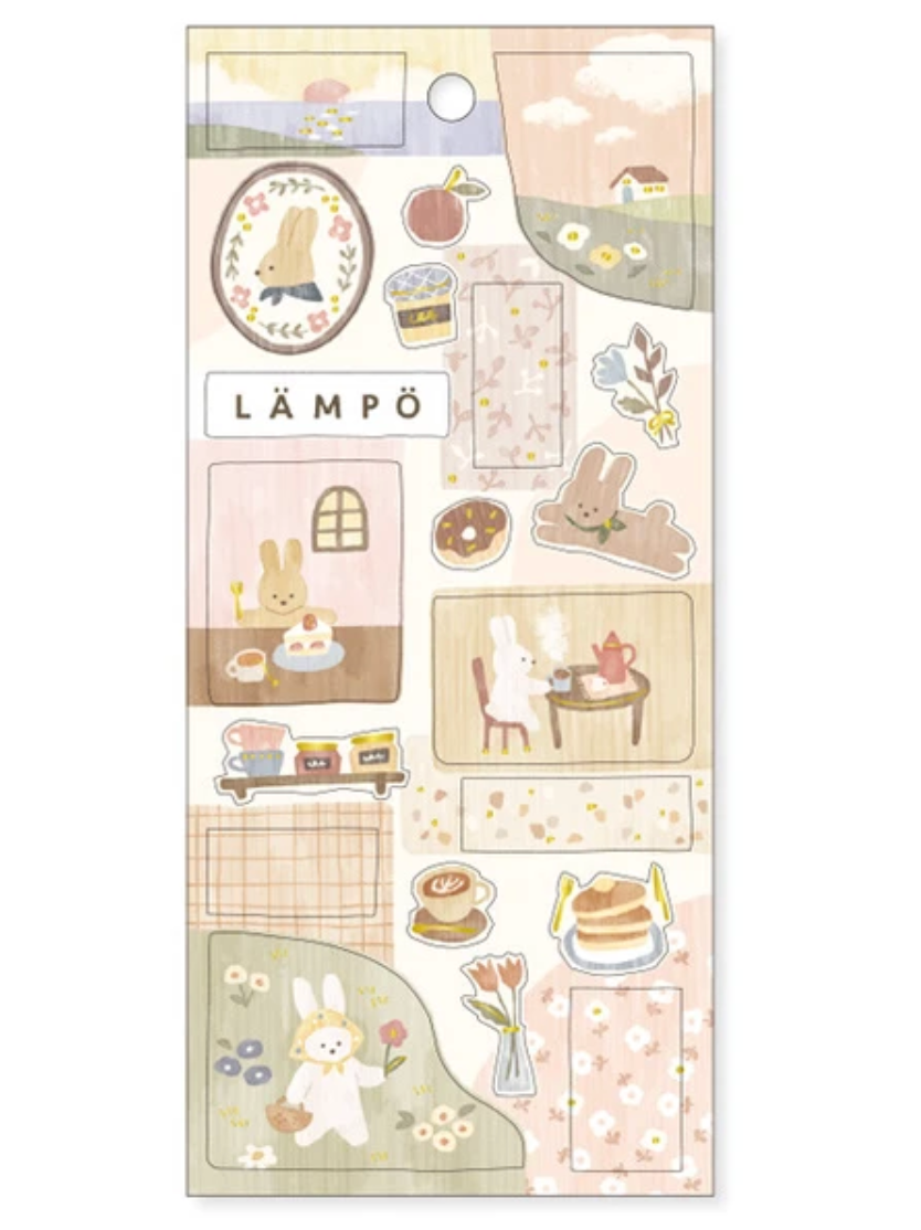 Lampo - Rabbit and Dusk Sticker Sheet