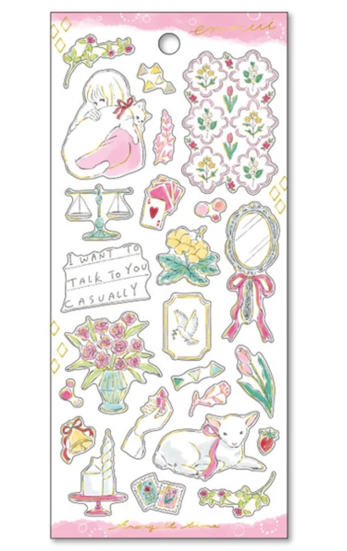Ennui Sticker Sheet - Cozyness