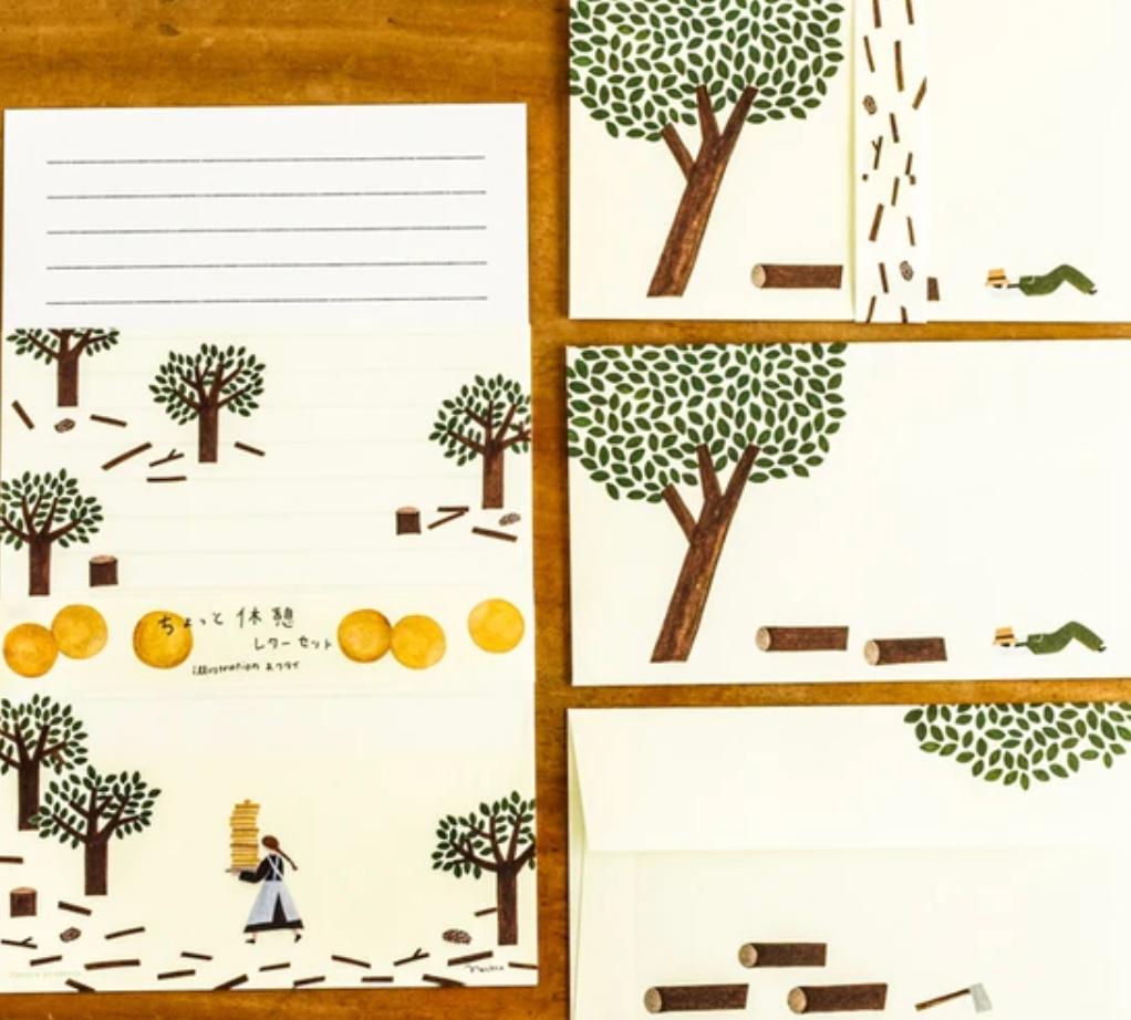 Necktie: A Little Rest Letter Set