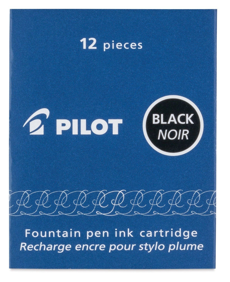 Pilot Namiki Black Ink Cartridges (12 Pack)