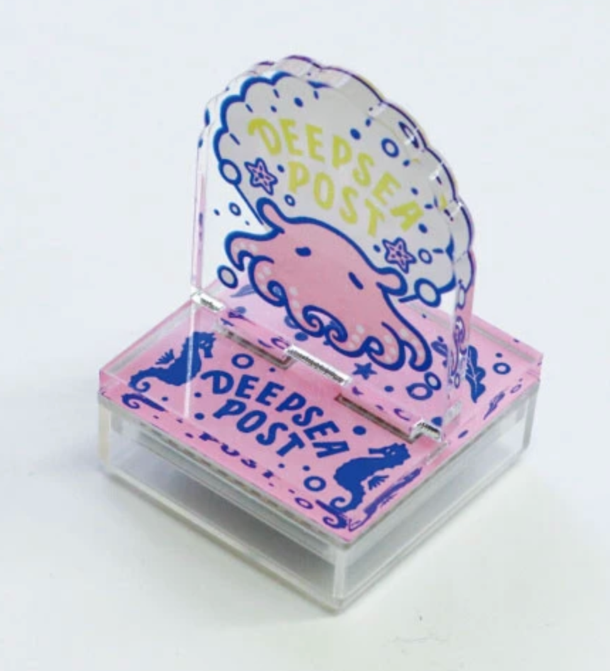 Deep Sea Post Stamp - Built-in Ink