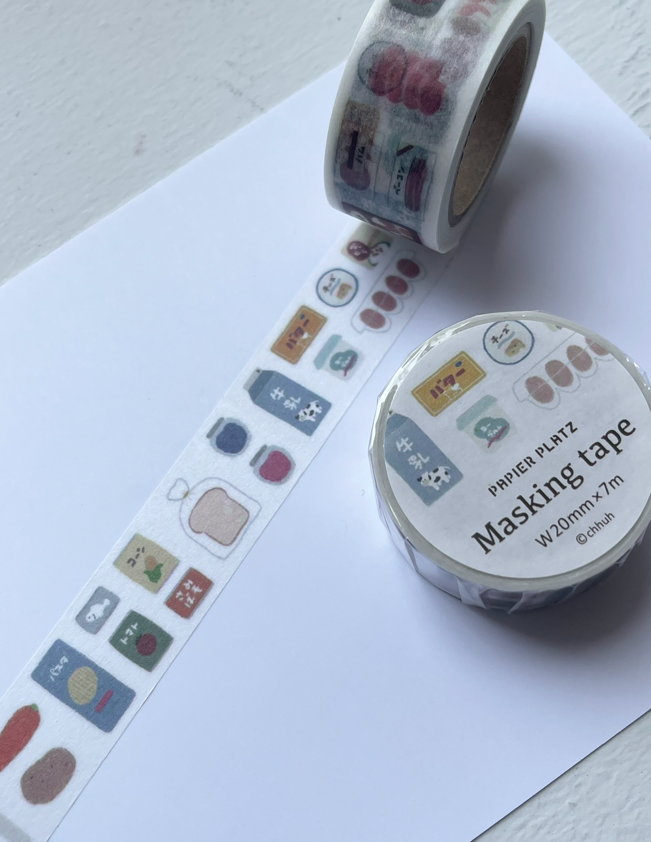 Grocery Prints Washi