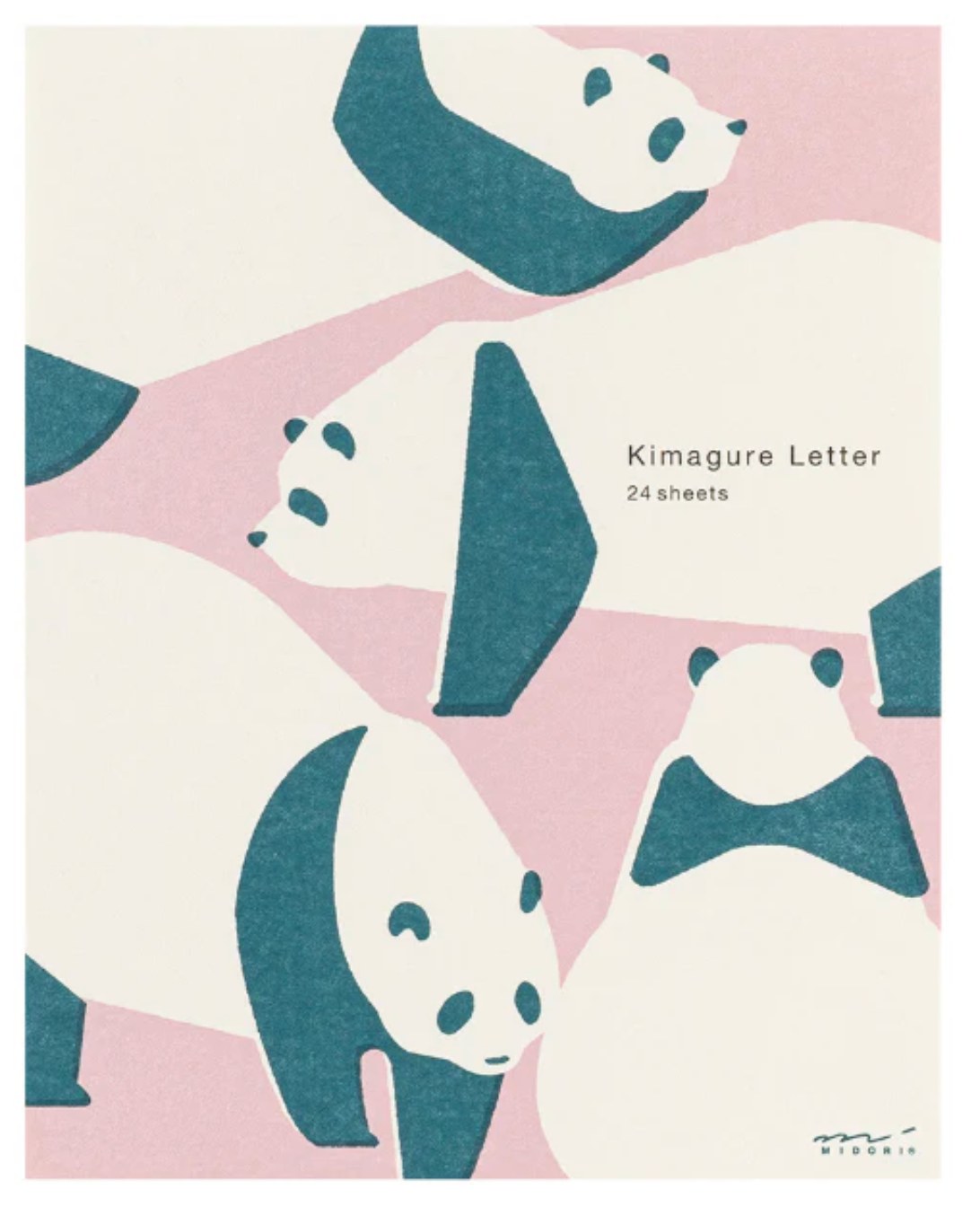 KIMAGURE Panda Easy & Cozy Letter Pad