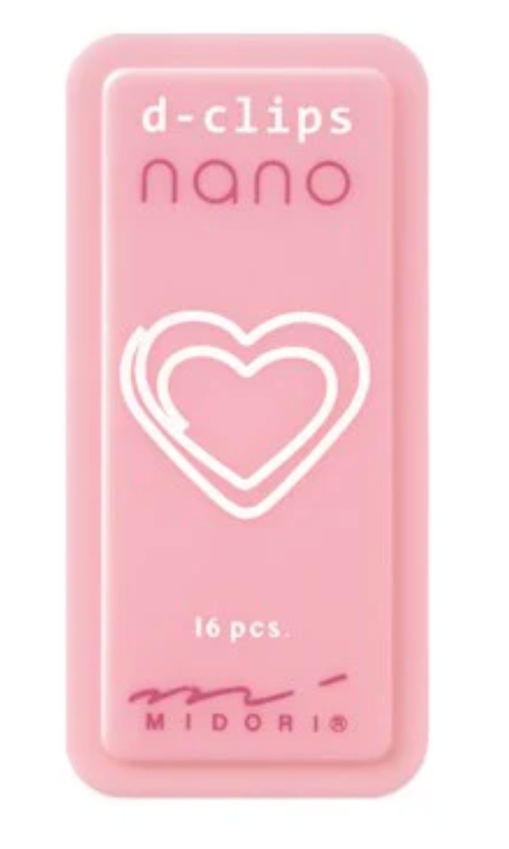 D Clips Nano Hearts