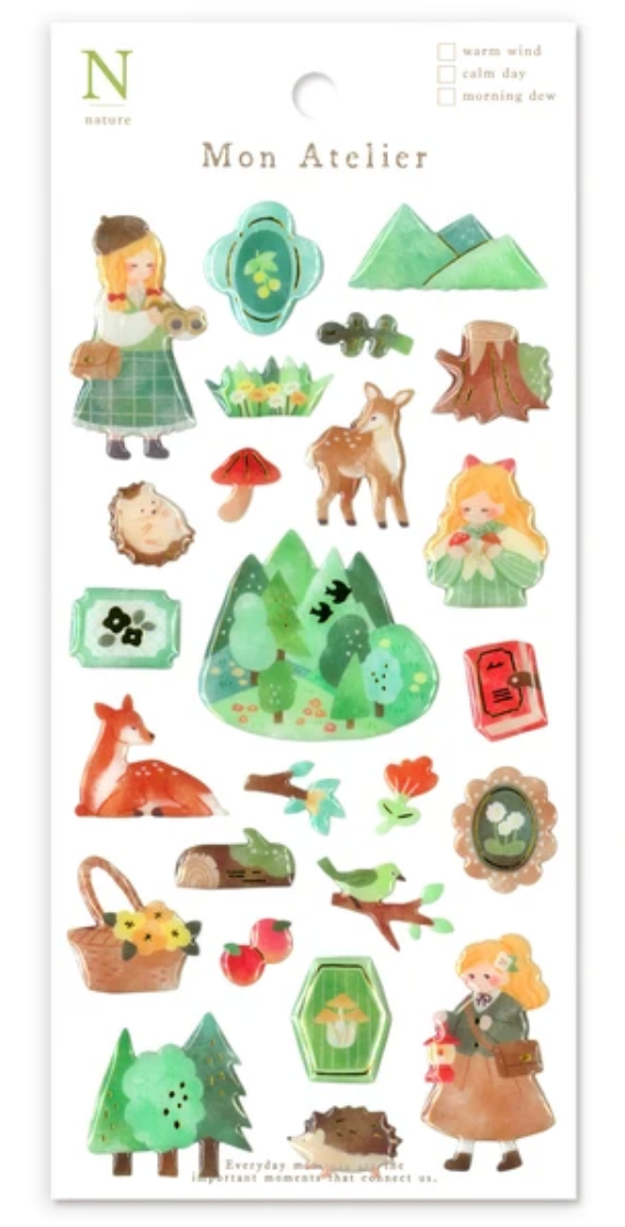 Monatoli sticker nature