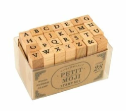 Petit Moji Stamp Set Alphabet #2