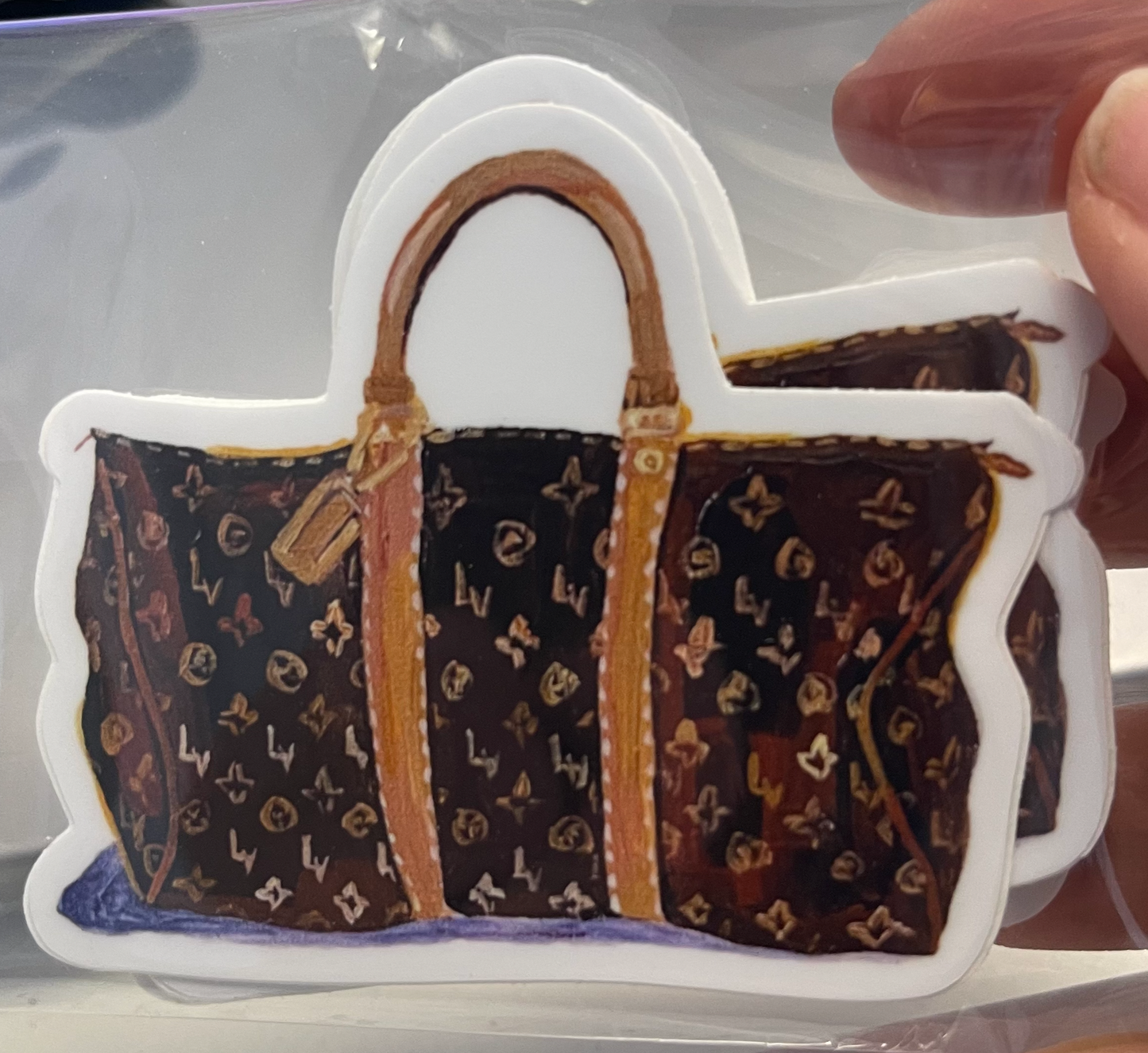 LV Bag Sticker