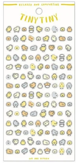 Tiny Tiny Chicks Sticker Sheet