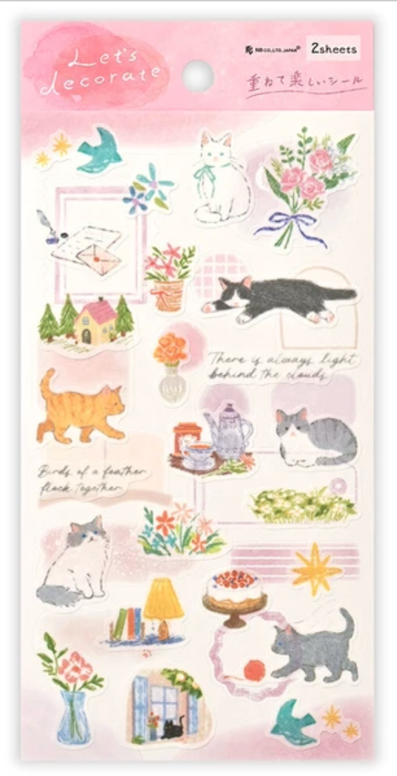 Seal Large Deco Time Cat