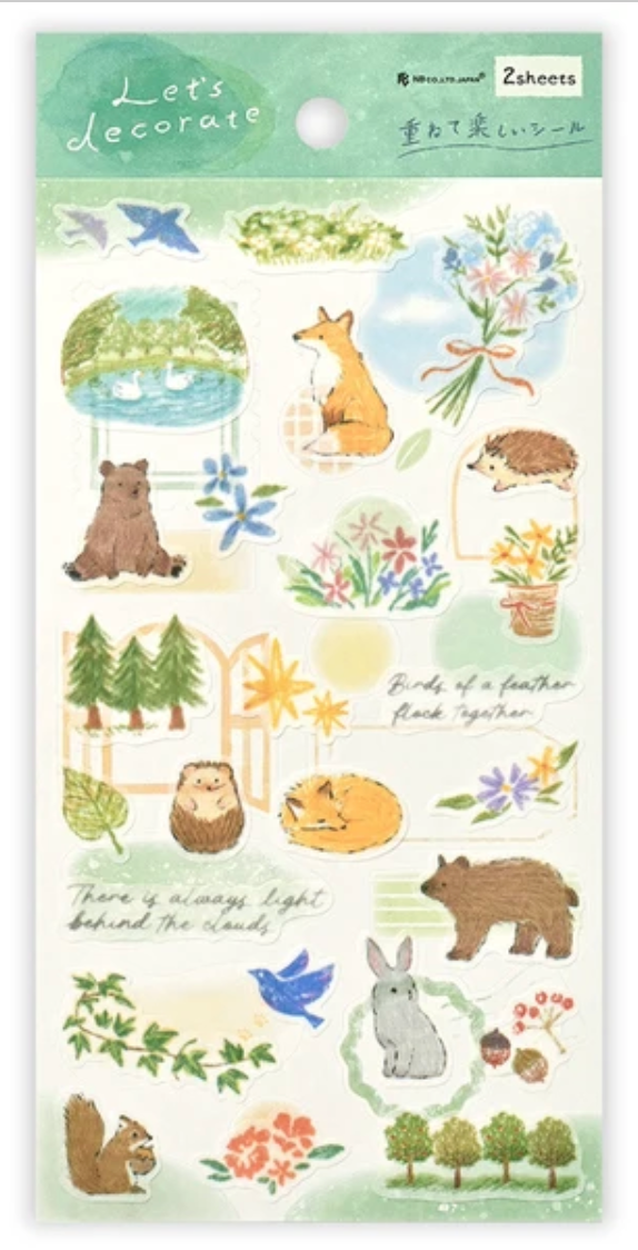 Seal Large Deco Time Forest Animals