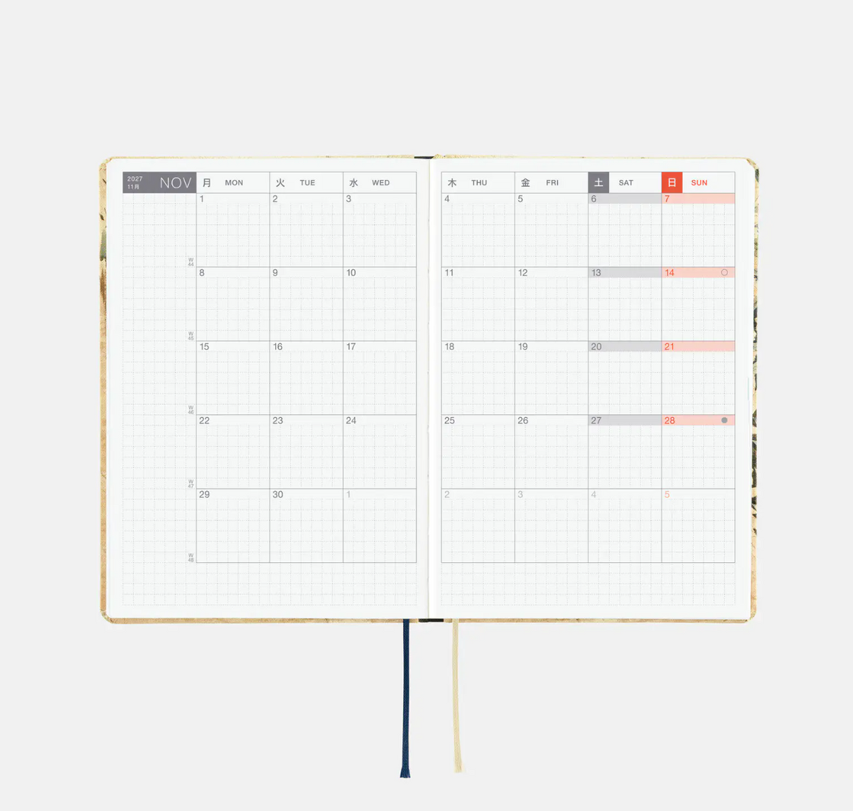 V&A Series: Vine - Hobonichi A6 Hon