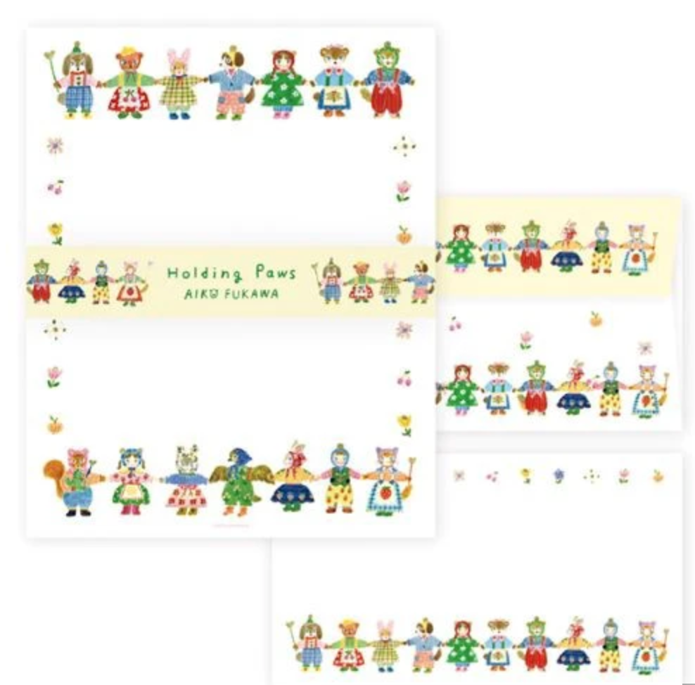 Holding Paws - Cozyca Letterset
