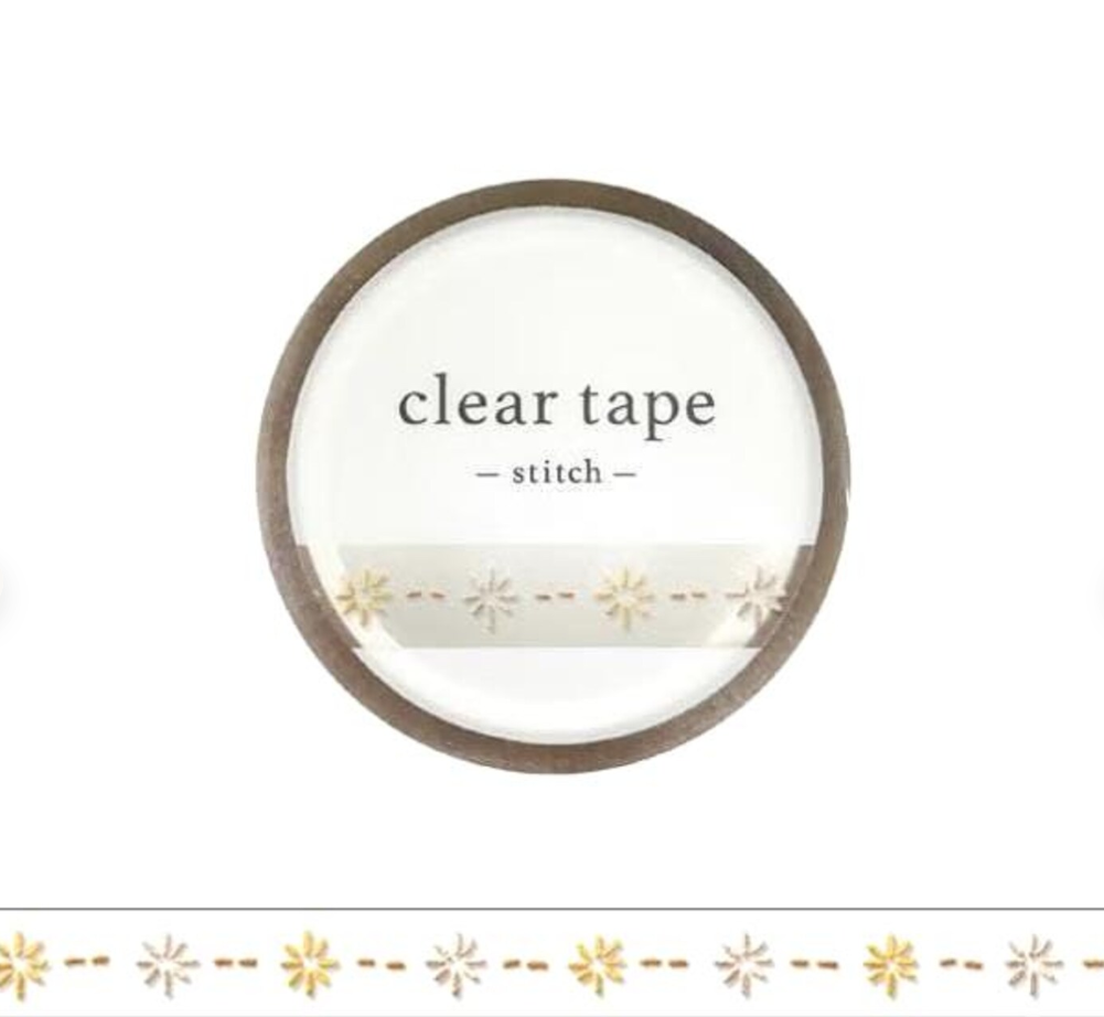 Stitch Hana #5 Clear 7mm (Thin) Washi Tape