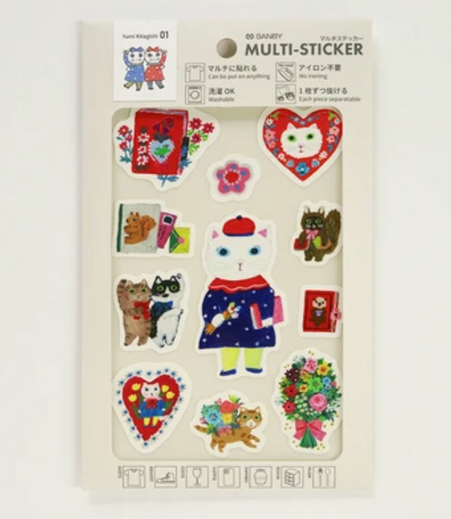 Tea Time Yumi Kitagishi Multi-Sticker