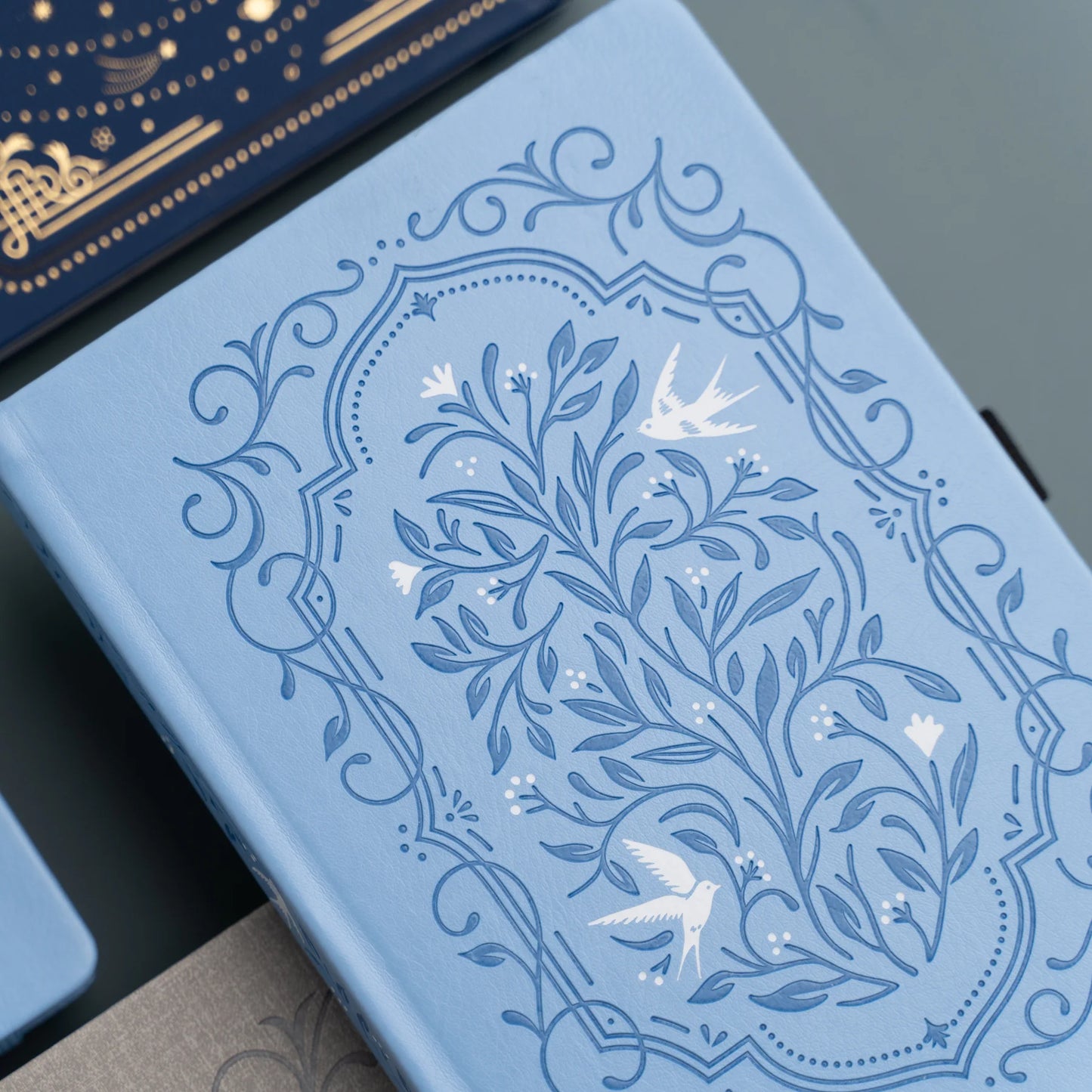 Song Bird Notebook in Blue