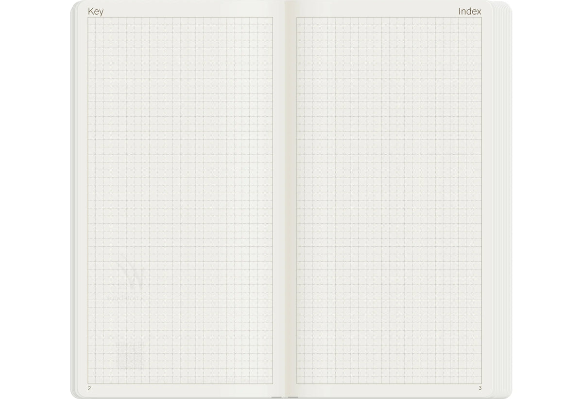 Wonderland 222 W1, 96 Pages, Tomoe River 2027 Notebook, Grid