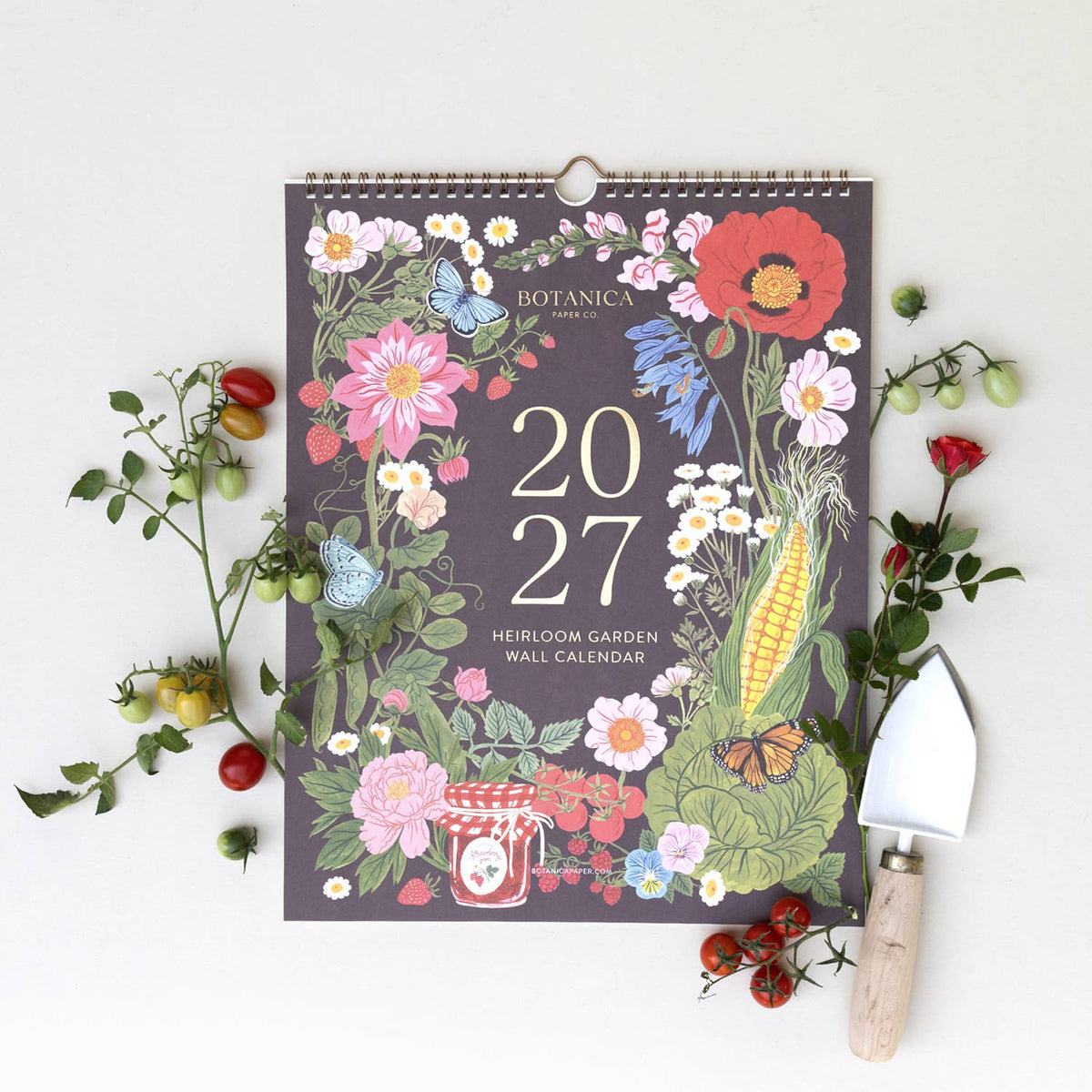 2027 WALL CALENDAR | HEIRLOOM GARDEN