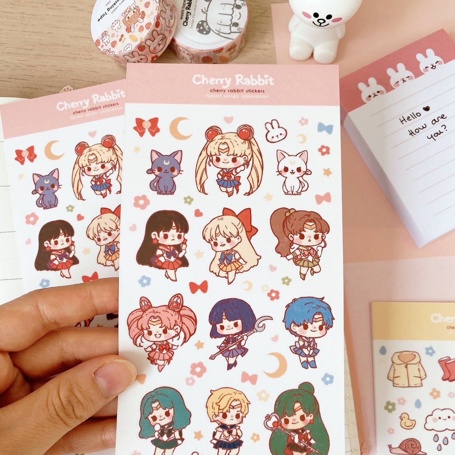 Sailormoon Sticker Sheet