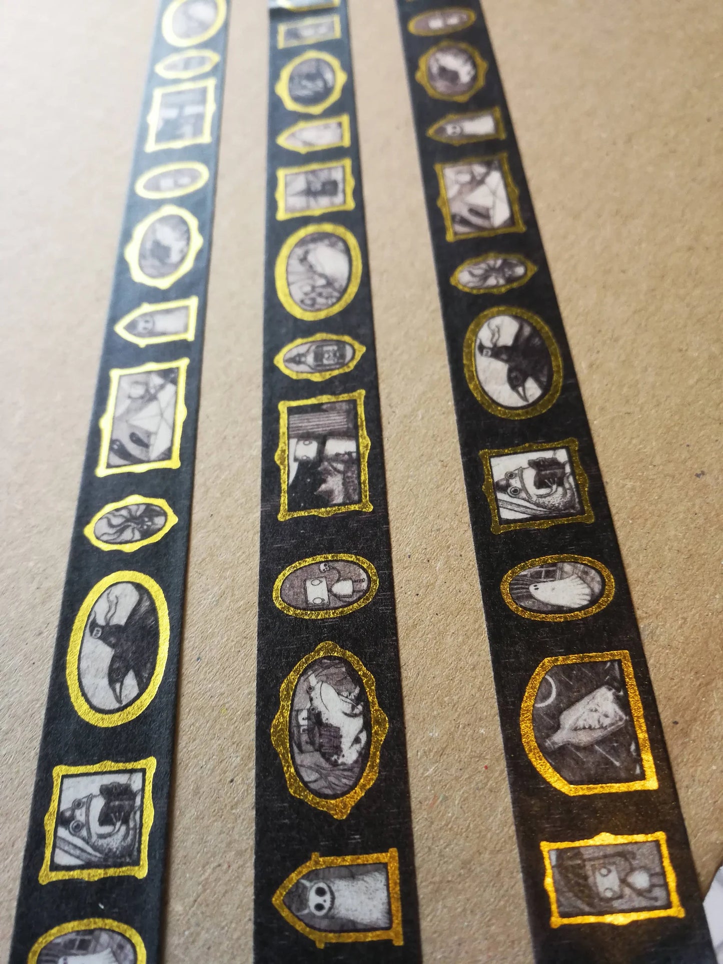 Gallery of Curiosities Gold Foiled Washi Tape