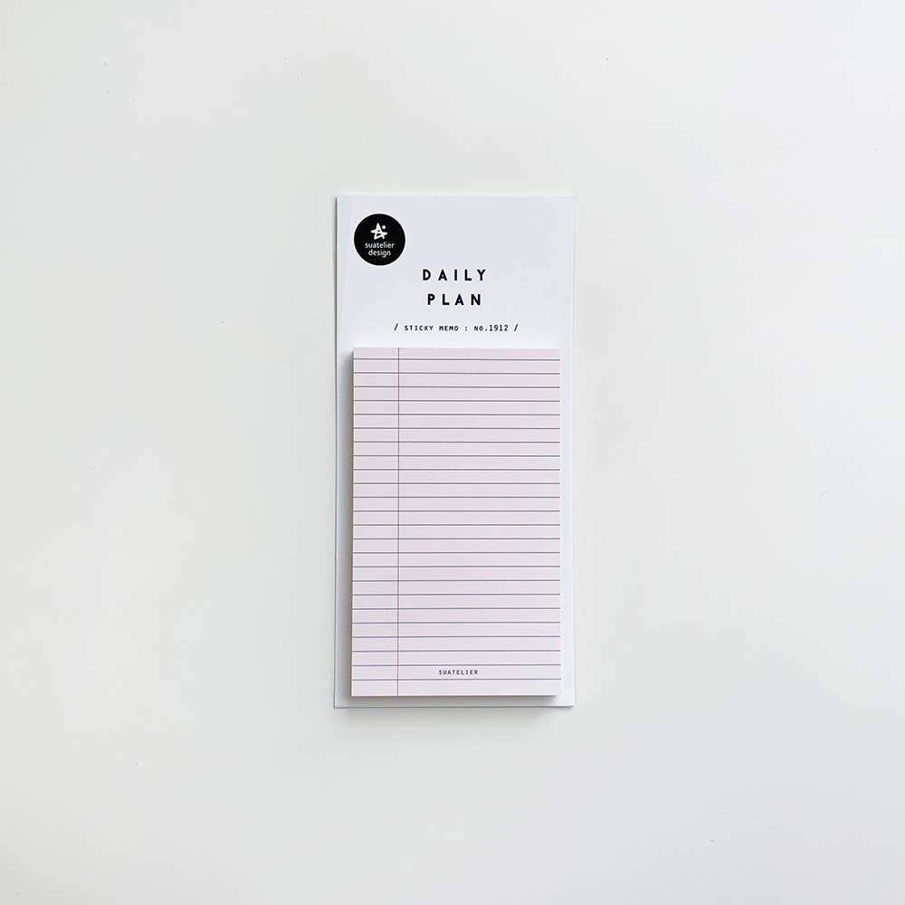 Suatelier-1912 Daily Plan.09 Sticky Notes
