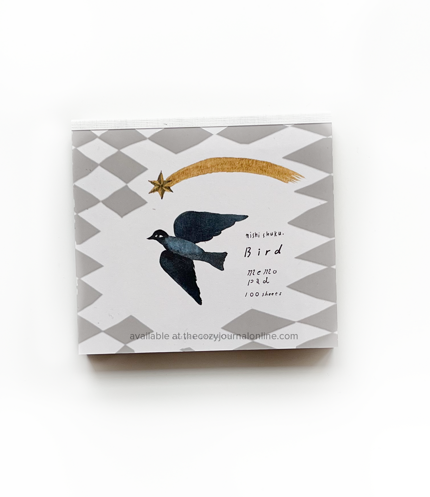 Nishi Shuku Bird Square Memo Pad