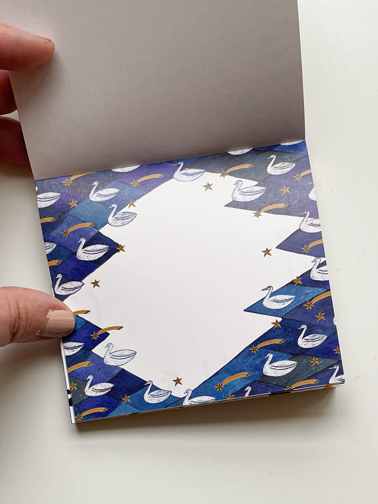 Nishi Shuku Bird Square Memo Pad