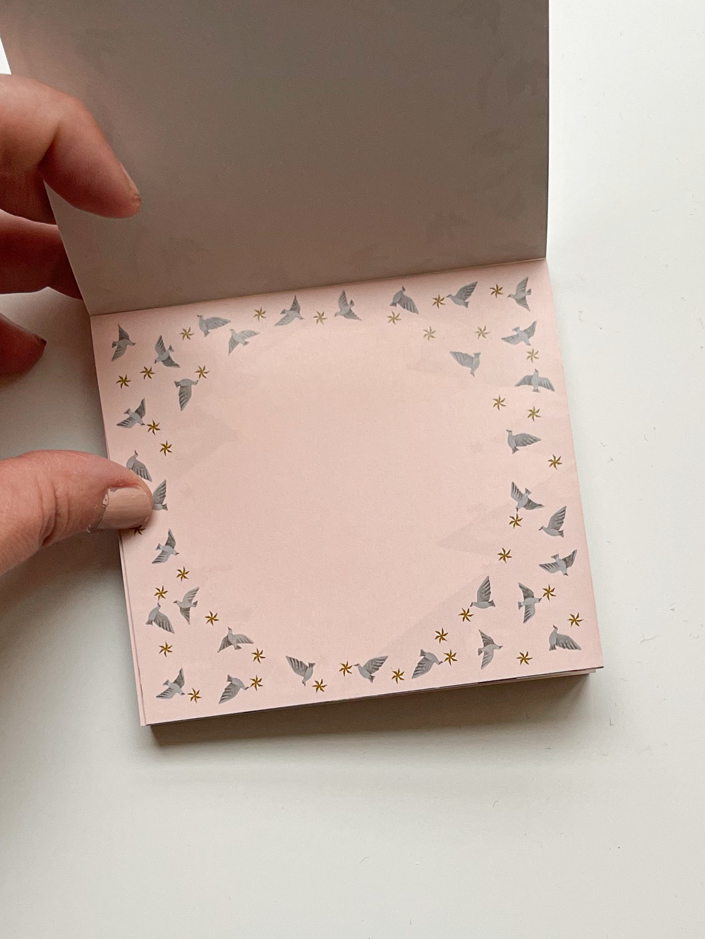 Nishi Shuku Bird Square Memo Pad