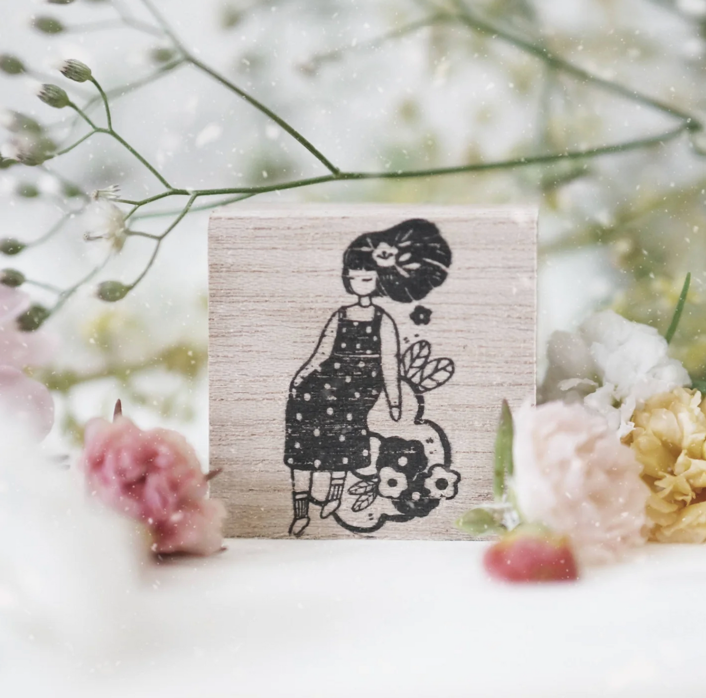 Black Milk Project - Miss Bella Rubber Stamp (Bloom Series)