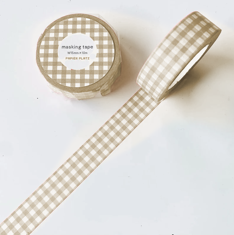 Gingham Check Washi Tape