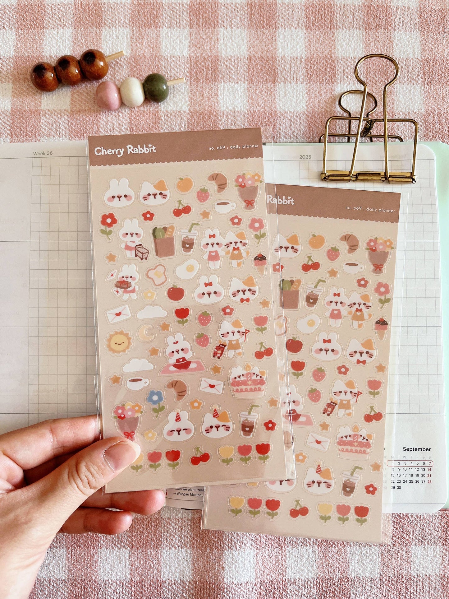 Daily Planner Sticker Sheet no.069