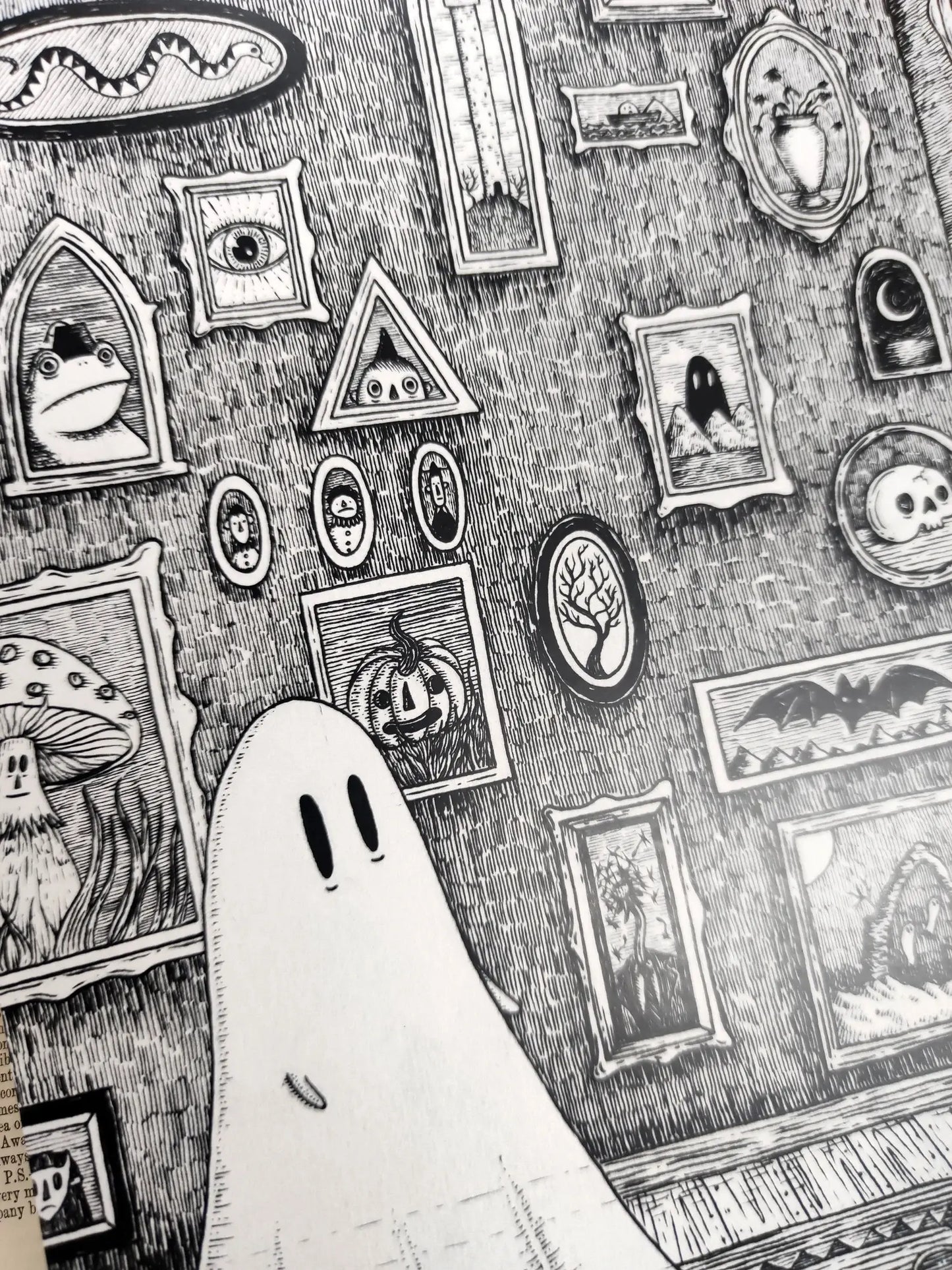 In My Room- Ghost Gallery Art Print