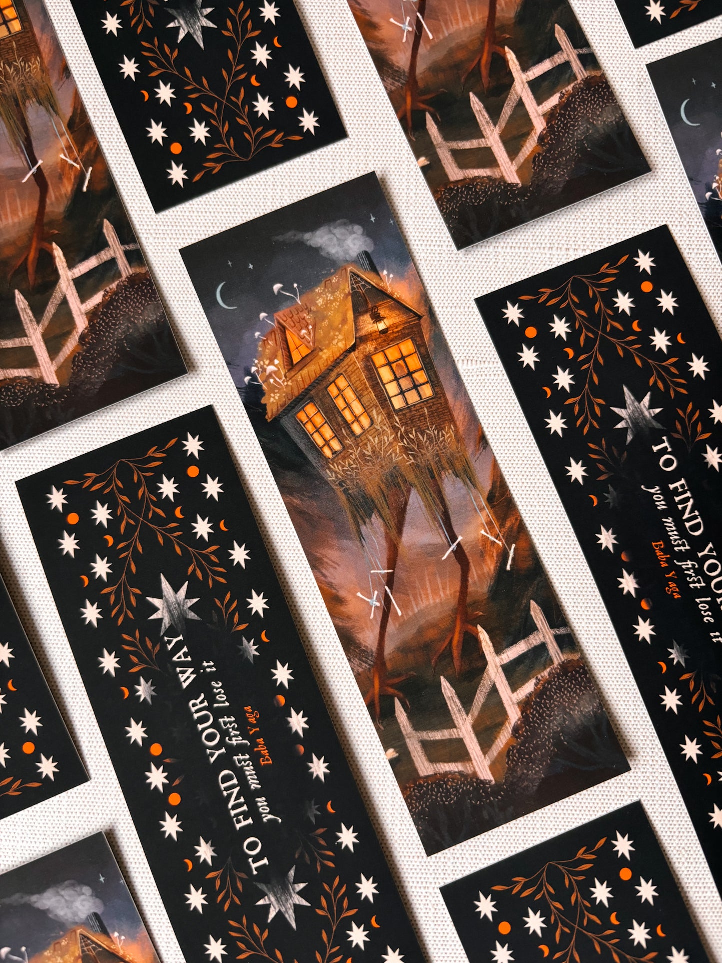 Bookmark: Baba Yaga - Witchy Quote
