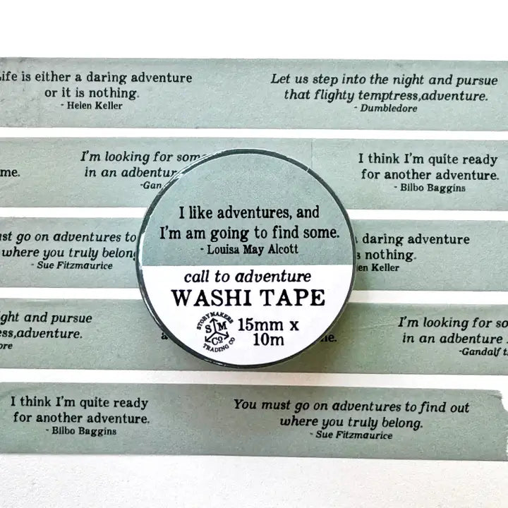 Call to Adventure Washi Tape