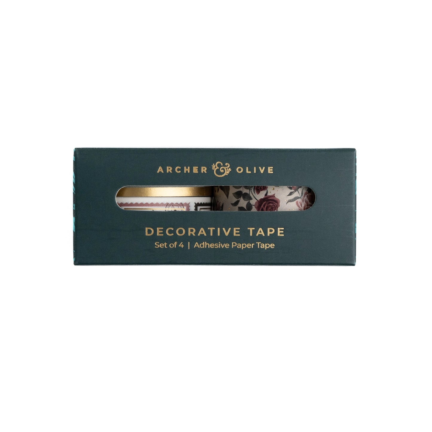 Antique Floral Washi Tape Set