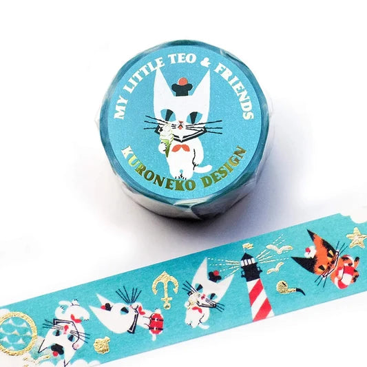 Cat Sailor Washi