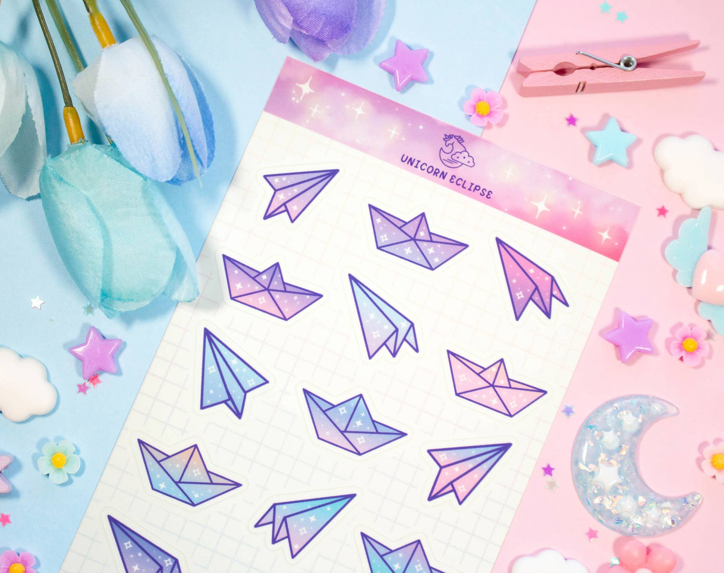 Paper Planes Sticker Sheet
