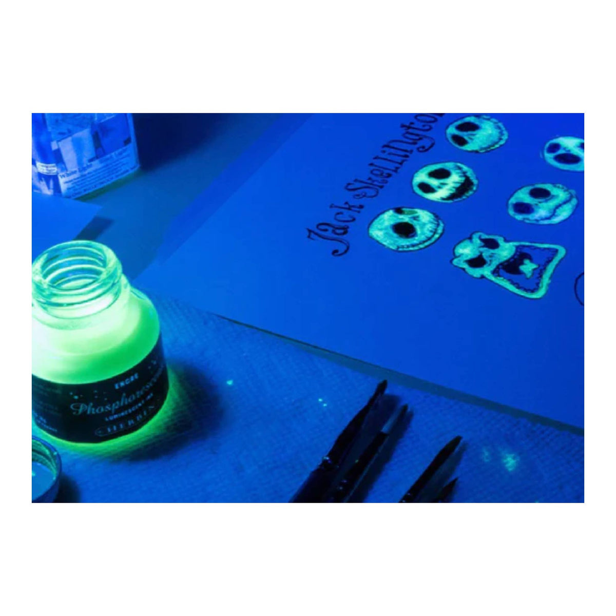 Herbin Phosphorescent Ink - Glow In The Dark!