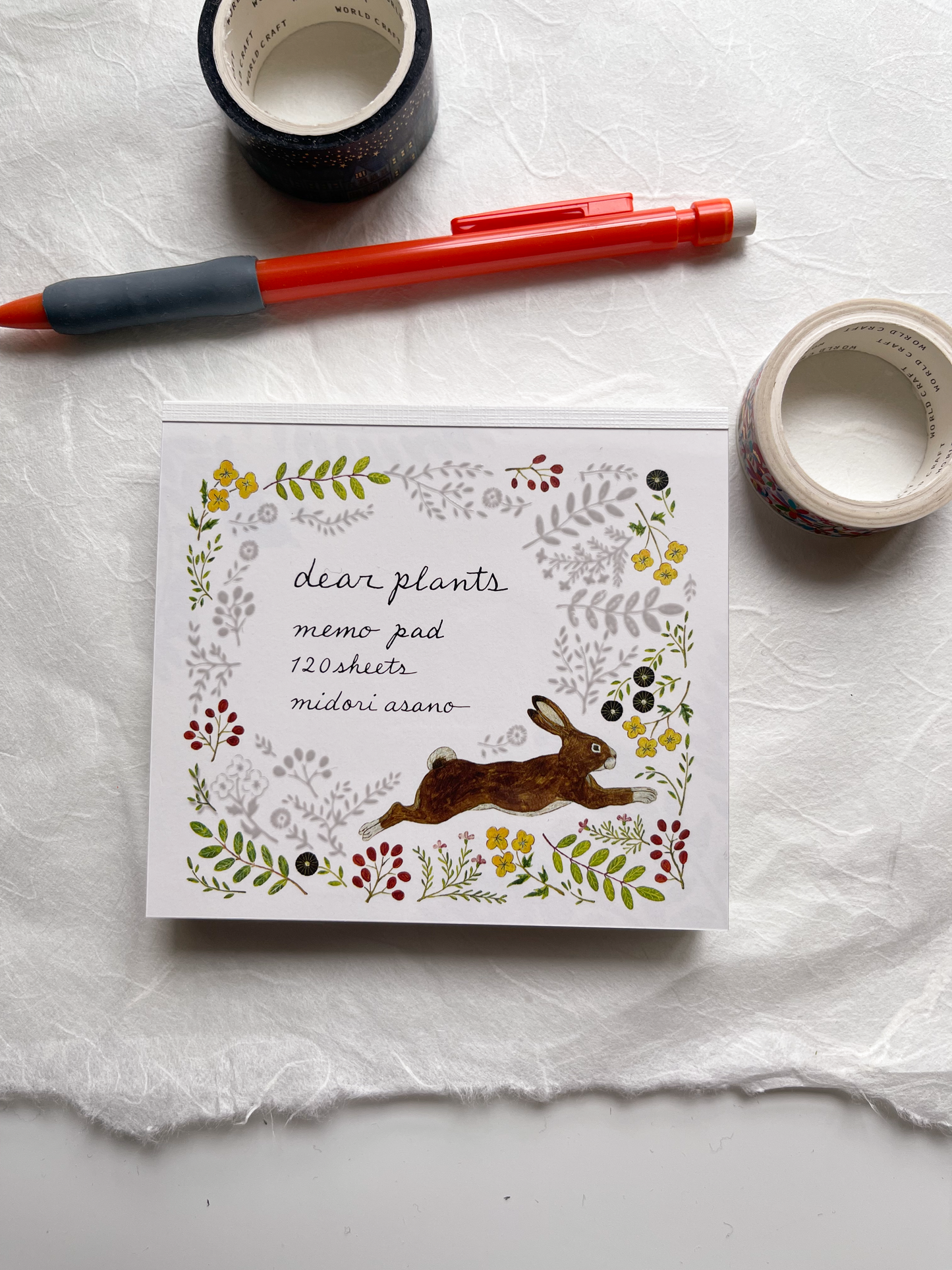 Dear Plants Square Memo Pad