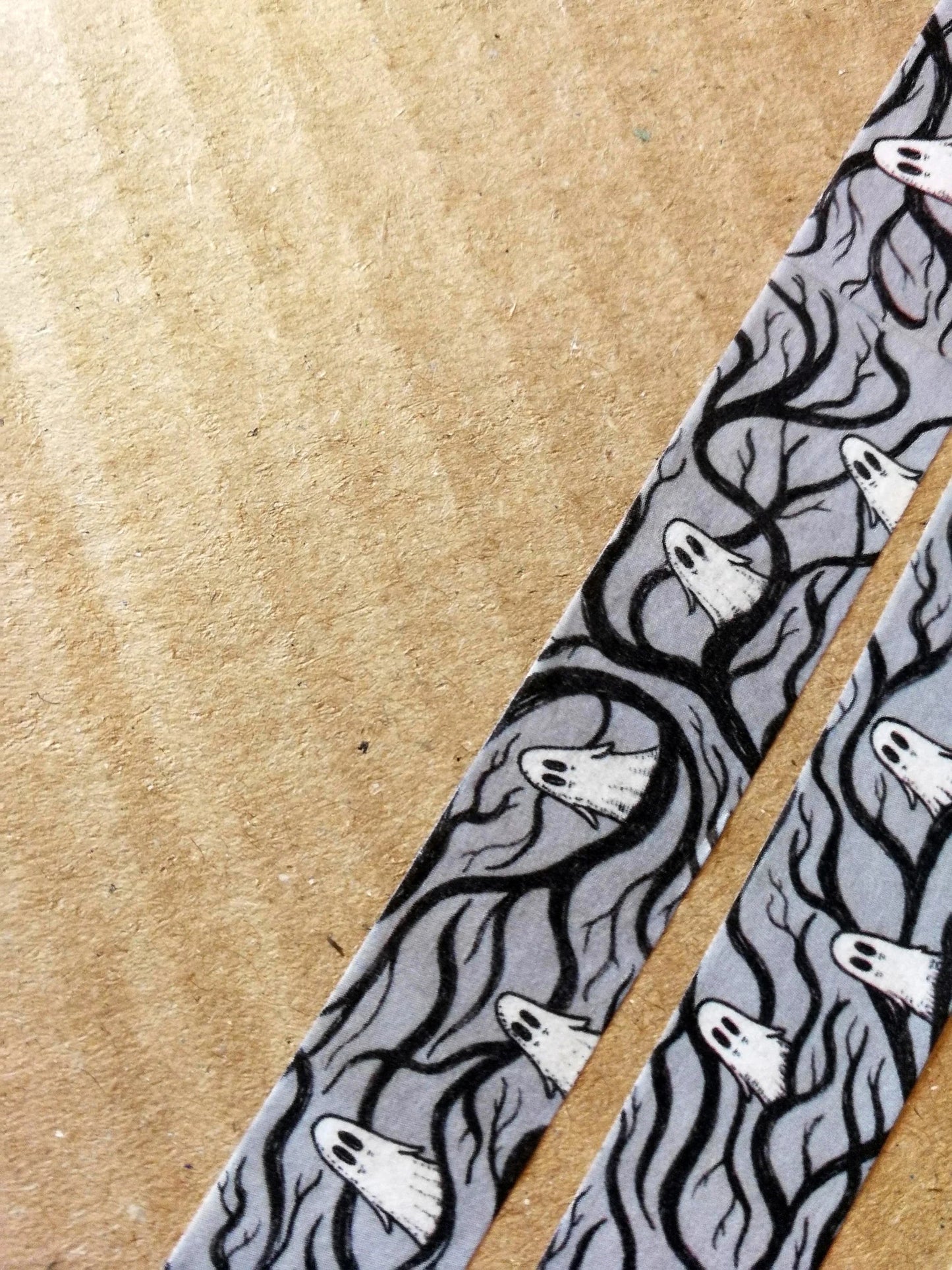 Spooky Branches Washi Tape (Gray Background)