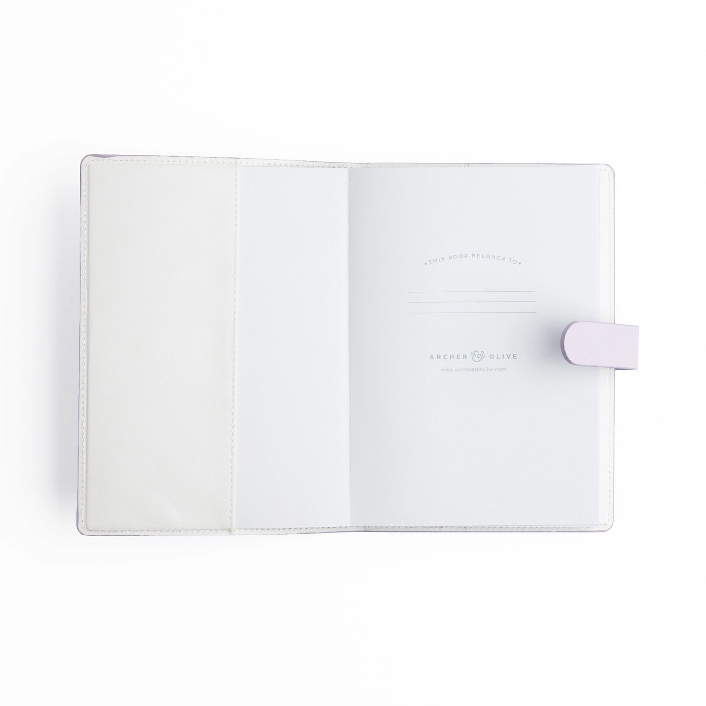 A5 Everyday Deluxe System: Vintage Library in Lilac