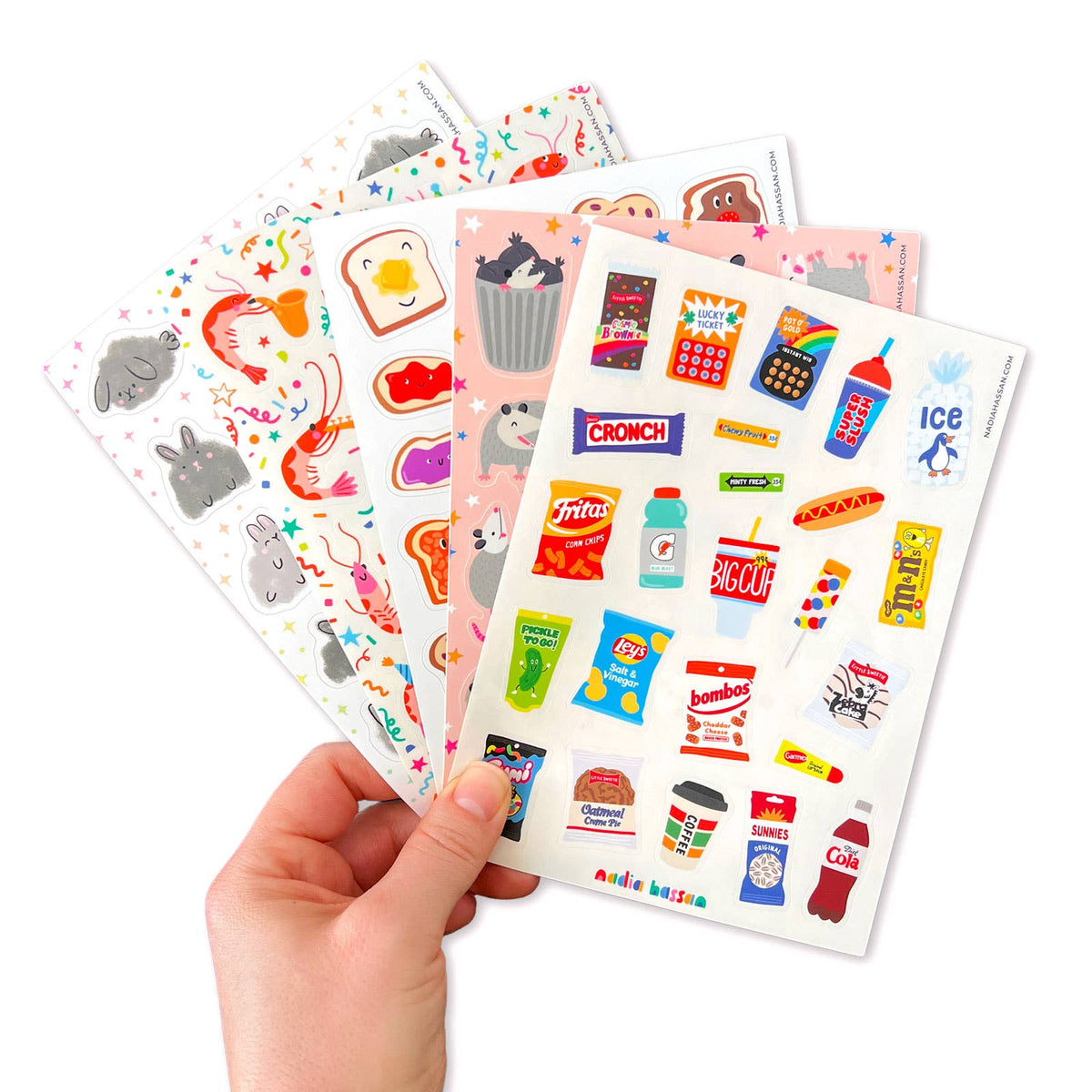 Dust Bunnies 5x7 Sticker Sheet
