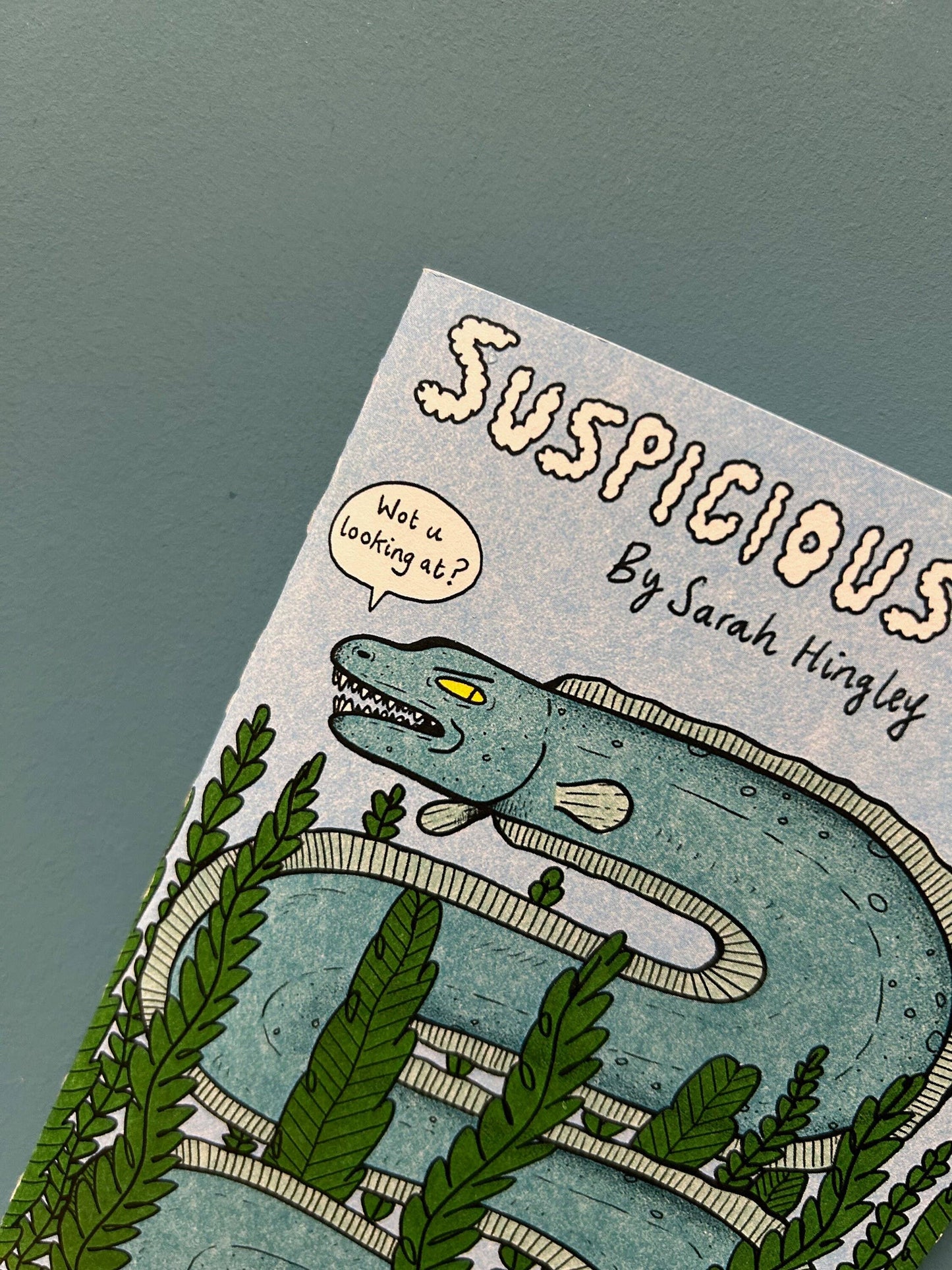 Suspicious Fish Sazzsquatch Undersea Comic Zine A6