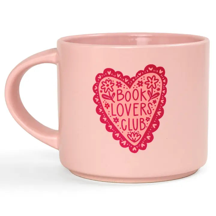 Book Lover Mug (Pink)